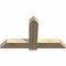 Ekena Millwork Eugene Rough Sawn Timber Gable Bracket, Douglas Fir, 48"W x 28"H x 4"D x 6"F, 14/12 Pitch GBW048X28X0406EUG00RDF - alternate 5